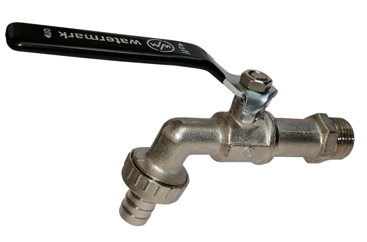 Купить оптом 125 Кран шаровый 1/2" с носиком WaterMark / 8 / в интернет ...